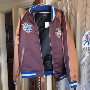 Urban Outfitters bomber varsity jacket Dragon